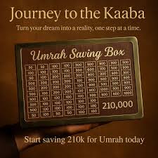 Umra Saving Box "Umrah Dream Box – Aapke Khuwab Ka Pehla Qadam"